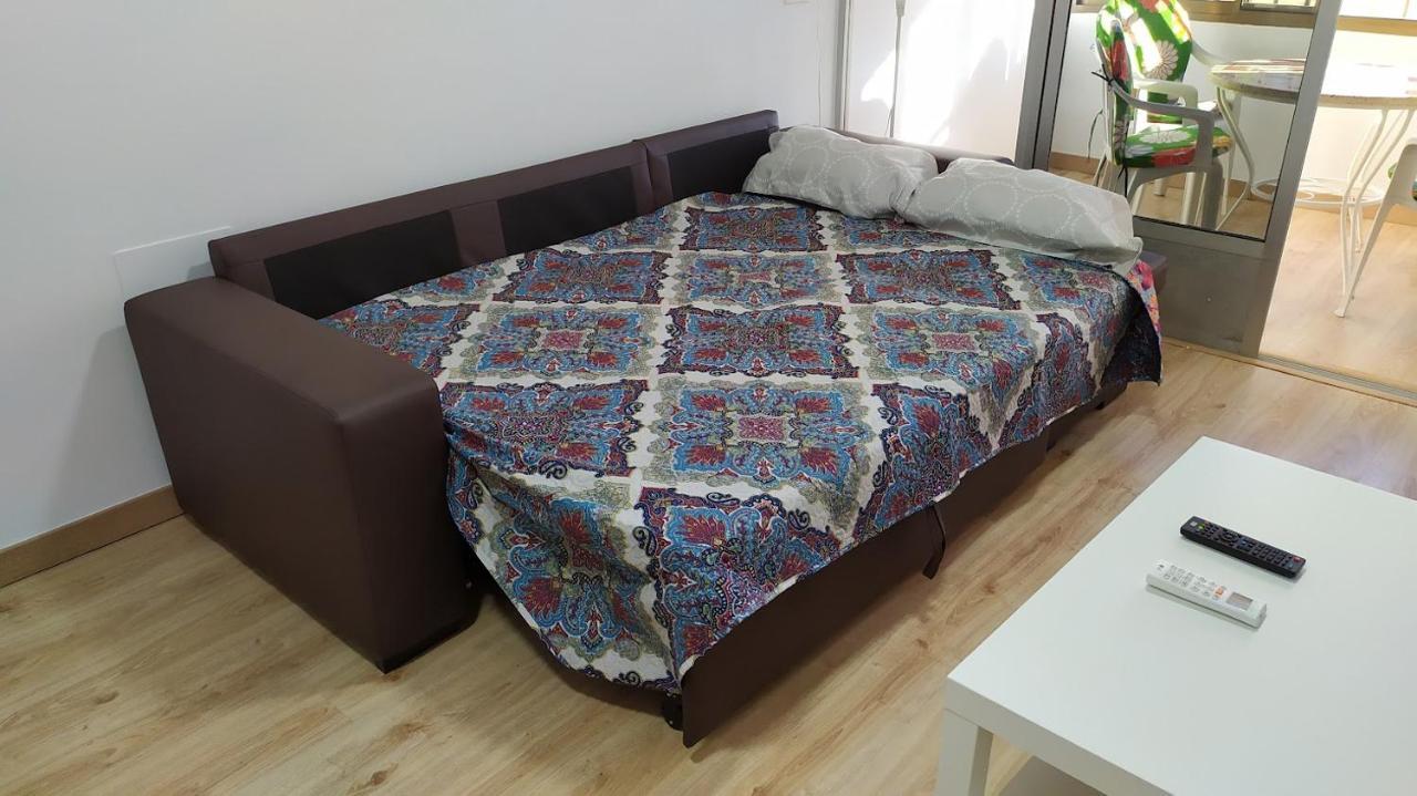 Coqueto apartamento con terraza en la playa Roquetas de Mar Exterior foto